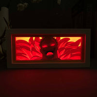 FLAMING CRIMSON LED BOX