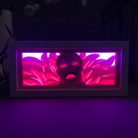 FLAMING CRIMSON LED BOX