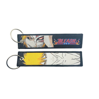 Bleach Embroidered Keychains