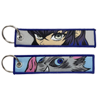 Demon Slayer Embroidered Keychains