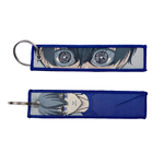Blue Lock Embroidered Keychains
