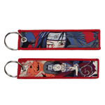 Naruto Embroidered Keychains