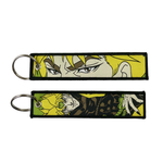 JoJo's Bizarre Embroidered Keychains