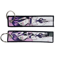 Chainsaw Man Embroidered Keychains