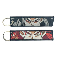 Dragon Ball Embroidered Keychains