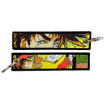 JoJo's Bizarre Embroidered Keychains