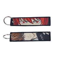 Death Note Embroidered Keychains
