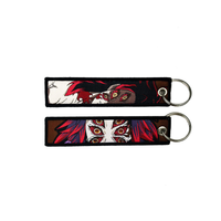 Demon Slayer Embroidered Keychains