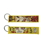 Demon Slayer Embroidered Keychains