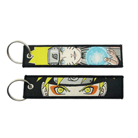 Naruto Embroidered Keychains
