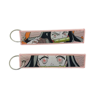 Demon Slayer Embroidered Keychains