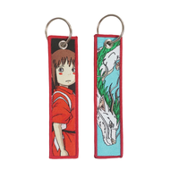 Ghibli Embroidered Keychains