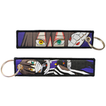 Demon Slayer Embroidered Keychains