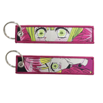 Demon Slayer Embroidered Keychains