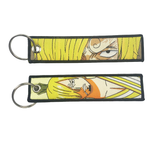 One Piece Embroidered Keychains
