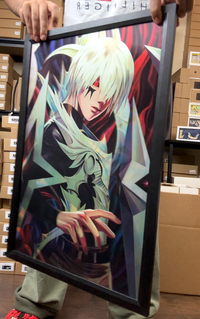 GHOUL SHIFT 3D FRAME POSTER