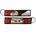 One Piece Embroidered Keychains