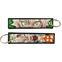 Demon Slayer Embroidered Keychains