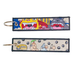 Ghibli Embroidered Keychains