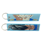 Dragon Ball Embroidered Keychains