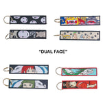 Ghibli Embroidered Keychains