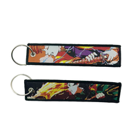 Demon Slayer Embroidered Keychains