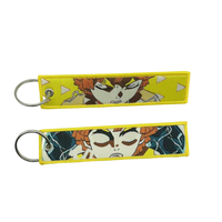 Demon Slayer Embroidered Keychains