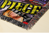 THRONE OF THE STRONGEST WOVEN BLANKET TAPESTRY
