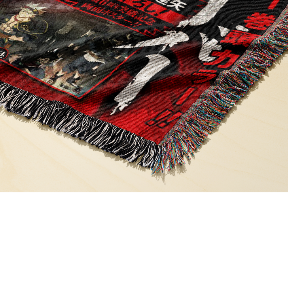 SHATTERLEAF WOVEN BLANKET TAPESTRY - Image 2