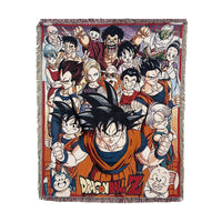 SAIYAN DYNASTY WOVEN BLANKET TAPESTRY