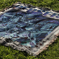 THRONE OF SACRIFICE WOVEN BLANKET TAPESTRY