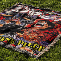 THRONE OF THE STRONGEST WOVEN BLANKET TAPESTRY