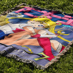 TEARS OF THE MOON WOVEN BLANKET TAPESTRY