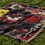 SHATTERLEAF WOVEN BLANKET TAPESTRY