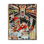 SAIYAN SAGA WOVEN BLANKET TAPESTRY