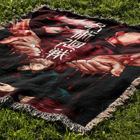 TEARS OF SHIBUYA WOVEN BLANKET TAPESTRY