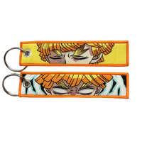Demon Slayer Embroidered Keychains