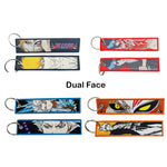 Bleach Embroidered Keychains