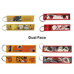 Chainsaw Man Embroidered Keychains