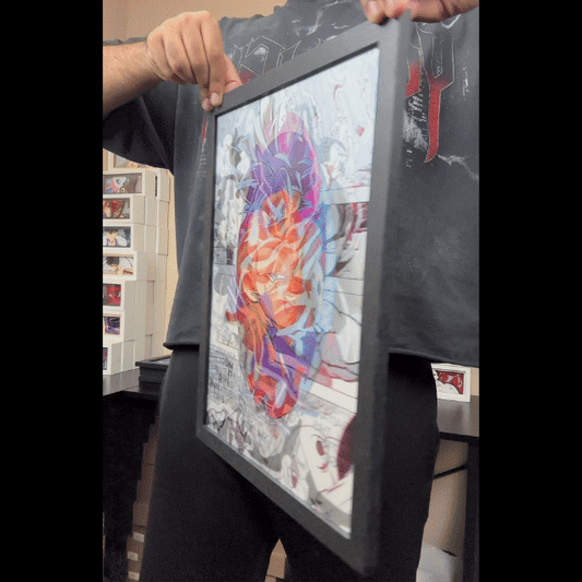 OVER 9000 3D FRAME POSTER - STAR KAGUNE