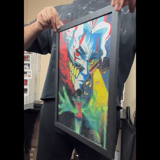 SPIRIT WRECK 3D FRAME POSTER - STAR KAGUNE