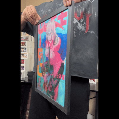 CHAINED WRATH 3D FRAME POSTER - STAR KAGUNE
