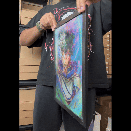 GRIMOIRE FURY 3D FRAME POSTER