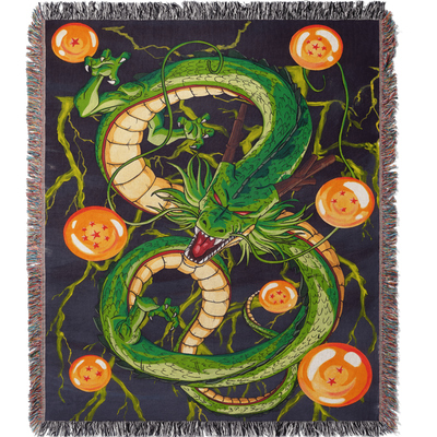 ETERNAL DRAGON WOVEN BLANKET TAPESTRY - STAR KAGUNE