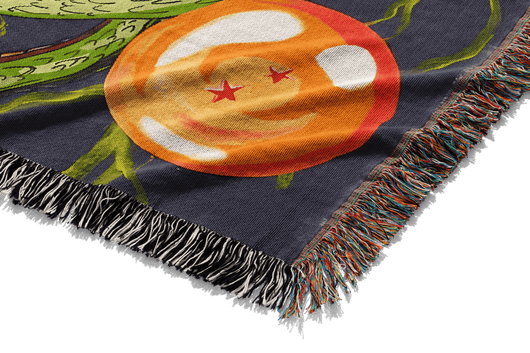 ETERNAL DRAGON WOVEN BLANKET TAPESTRY - Image 2