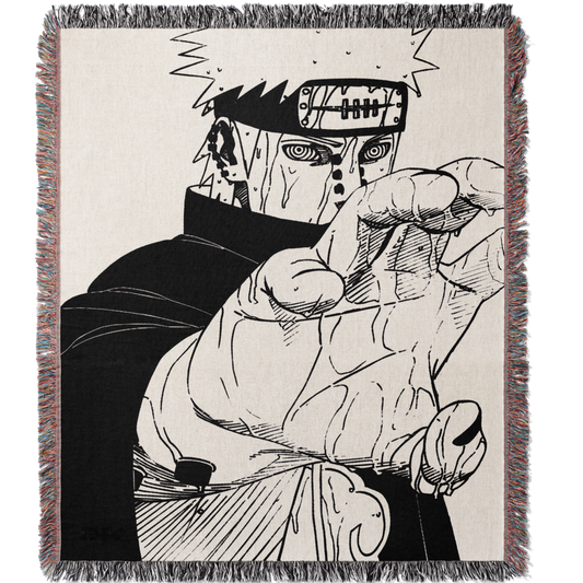 ALMIGHTY PUSH WOVEN BLANKET TAPESTRY - STAR KAGUNE