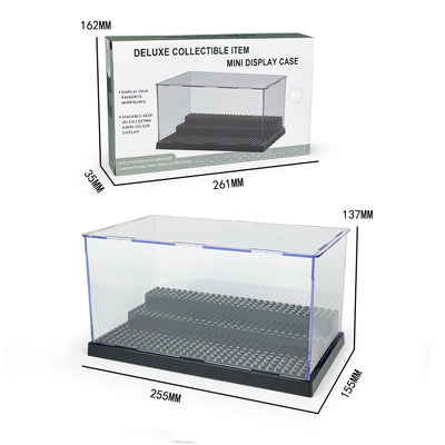 Deluxe Stadium Display Case — dimensions and packaging