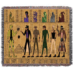 ANCIENT CRUSADE WOVEN BLANKET TAPESTRY