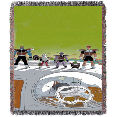 FROZEN EMPIRE WOVEN BLANKET TAPESTRY — Dragon Ball — Tapestry
