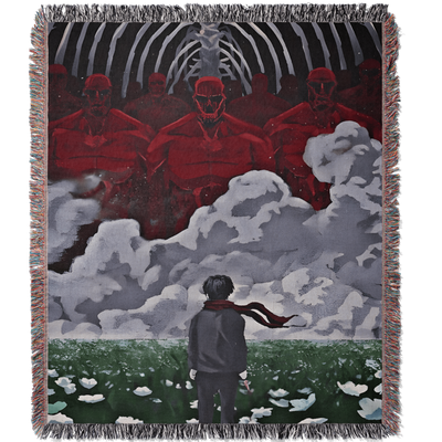 RUMBLING WOVEN BLANKET TAPESTRY